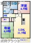 パレシオングリーンヒルズの間取り画像