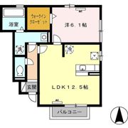 S.U.N Court Aの間取り画像