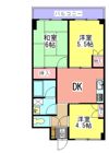 レジデンスパミールの間取り画像