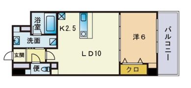 アーバス大手門の間取り画像