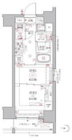 クレイシアIDZ台東竜泉の間取り画像