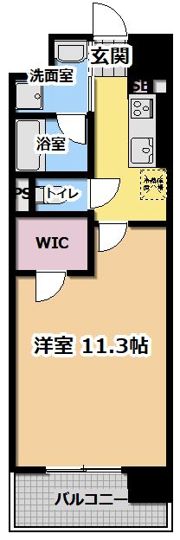 レジディア城北公園通の間取り画像