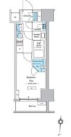 プレディアコート錦糸町スカイビューの間取り画像