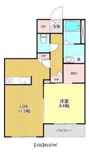 グリーンヒルズ田園調布の間取り画像