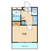 シンシア蒲田ステーションプラザの間取り画像