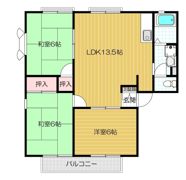 ワイドヒル山之上の間取り画像