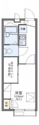 レオパレスMICHIKOの間取り画像