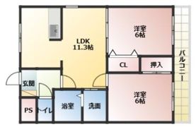 ウエストヴィレッジの間取り画像