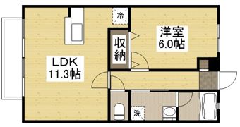 ガスパールの間取り画像