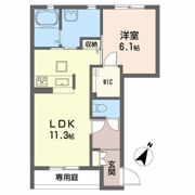 シャーメゾン小泉 A棟の間取り画像