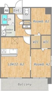 Leafの間取り画像