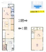 西町借家の間取り画像