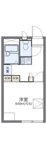 レオパレスNAZUKAの間取り画像