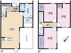 ロイヤルシティ佐鳴台 A棟の間取り画像