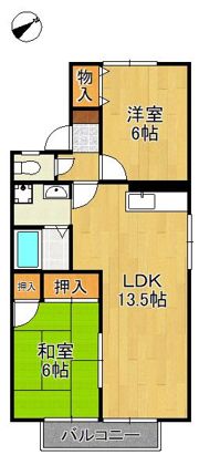 オーク高須 B棟の間取り画像