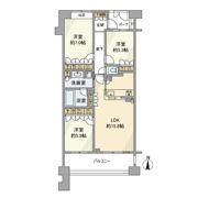 クリオ溝の口壱番館の間取り画像