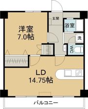 メゾンコンフォートの間取り画像