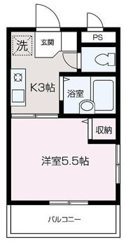 エストール和光の間取り画像