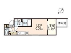 S-MOVE庚午北の間取り画像