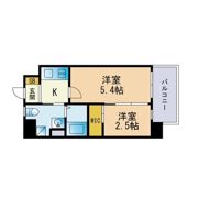 グランフォーレ薬院南の間取り画像