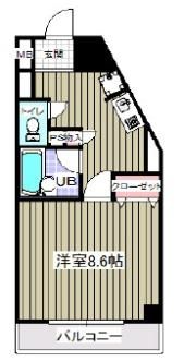 ベイサイド舞浜の間取り画像