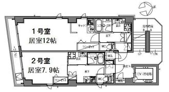 House虹色の間取り画像