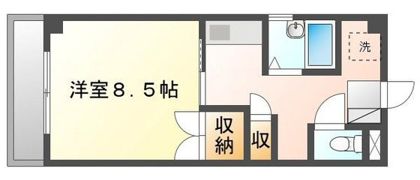 Fマンションの間取り画像