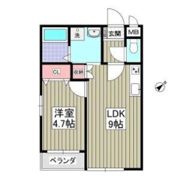 GARDEN MIYAKOⅠの間取り画像