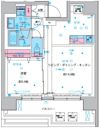 GENOVIA本所吾妻橋Ⅲの間取り画像