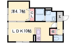 プロヴァンス壱番館の間取り画像