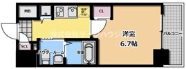 エスリード江坂江の木町の間取り画像