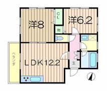 シーサイドヒルズの間取り画像