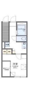 レオパレスさくらの間取り画像