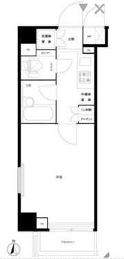 ルーブル蒲田南六番館の間取り画像