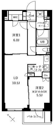 ザ・ケンジントン・レジデンスときわ台の間取り画像