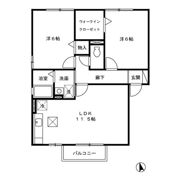 リベェルティ A/B/C/Dの間取り画像