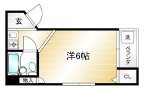 シティーアスカの間取り画像