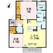 セジュール沼田の間取り画像