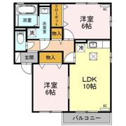 リビング瀬原田の間取り画像