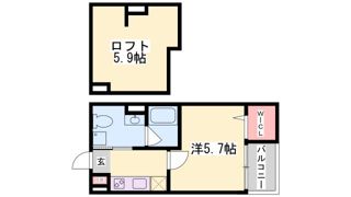 アクアレスト神戸西の間取り画像