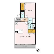 リトルステージⅠの間取り画像