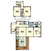 大窪3丁目上原戸建の間取り画像