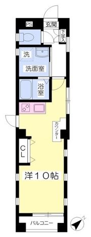 RUF元町の間取り画像