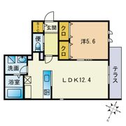 ISOLA板付の間取り画像