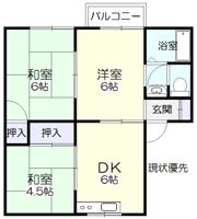 グッドヒル中代の間取り画像