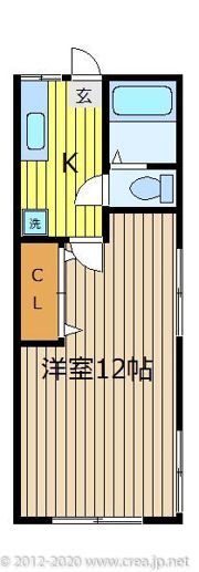 アップルパイⅥの間取り画像
