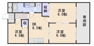 ベルクレストの間取り画像