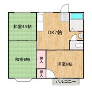 リバーサイド御幸の間取り画像