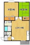 エスパシオ岸本の間取り画像