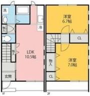 Cozy Court A・Bの間取り画像